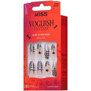 KISS Voguish Fantasy Glow-In-The-Dark Halloween Nails / Fear Festival